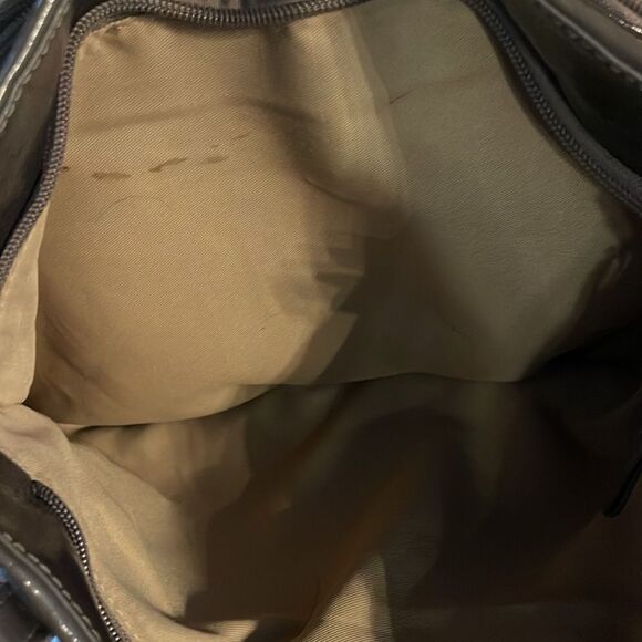 Coach Crick Bag ivory and chocolate - Picture 9 of 10